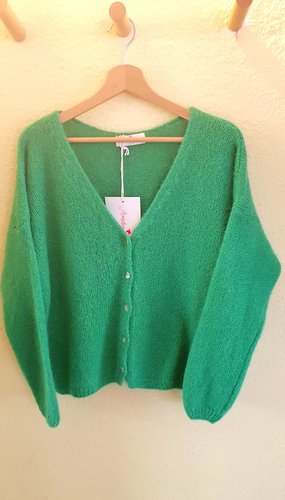 Cardigan grün