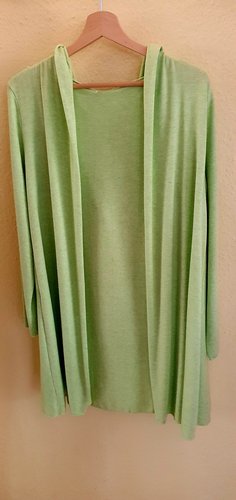 Strickjacke hellgrün