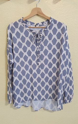 Bluse grau