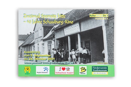 Ausstellungsführer "Zweimal Sperrsitz bitte - 90 Jahre Schauburg-Kino"