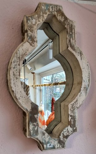 Spiegel, Vintage 55 x 35 cm, antikweiss