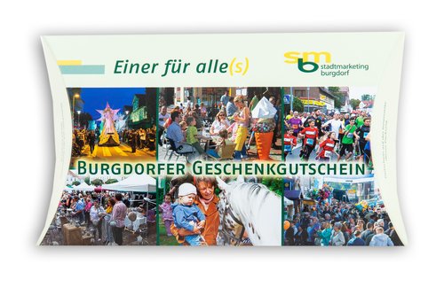 BURGDORFER GESCHENKGUTSCHEIN 50 €