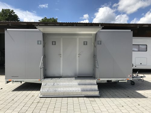 Vermietung Toilettenwagen