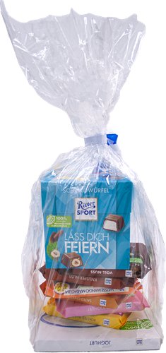 Geschenkkorb Schokoturm