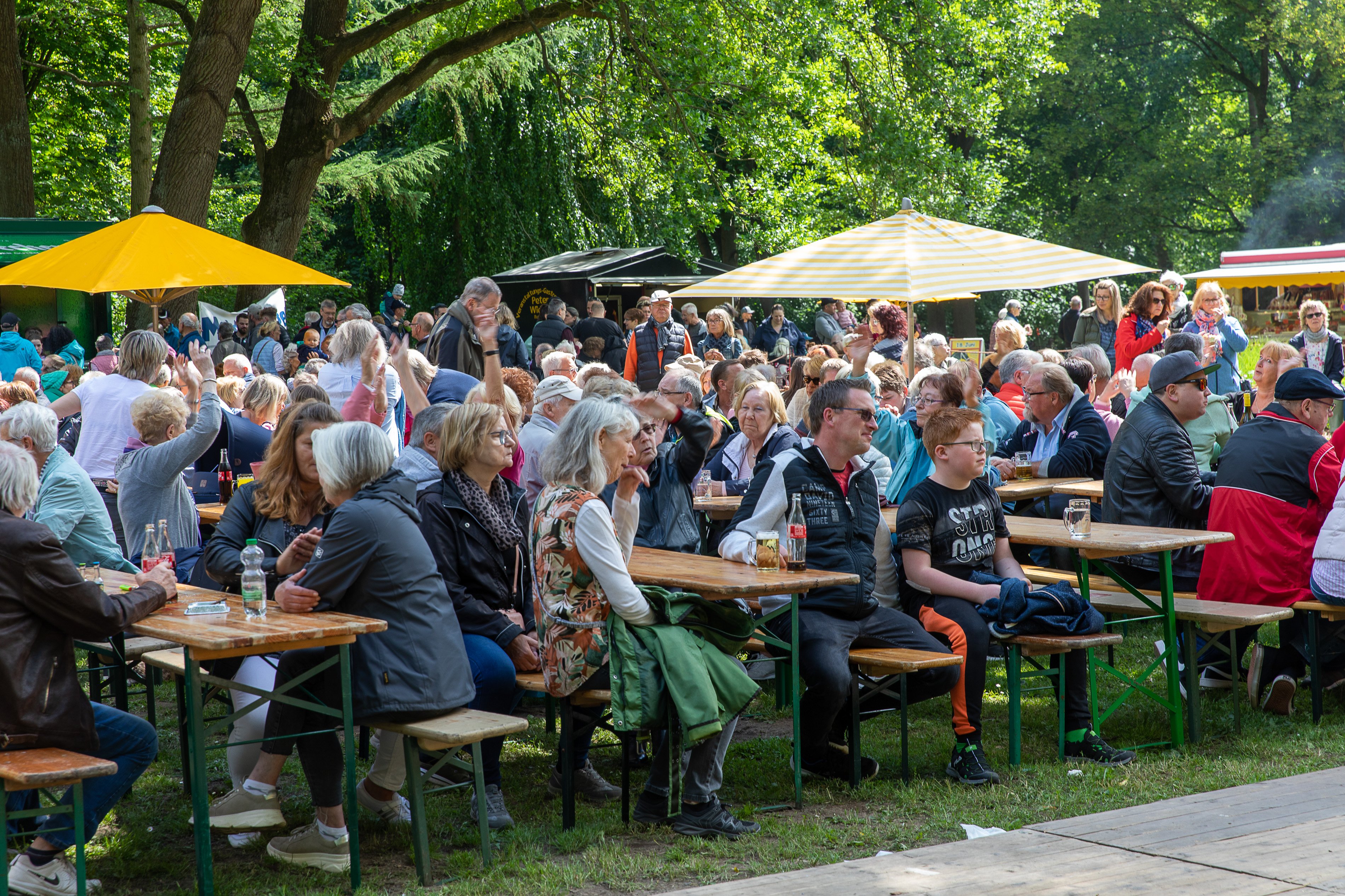 Musik und Tanz im Stadtpark am 18. Mai 2023