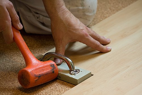 Parkett- und Bodenbelagsarbeiten